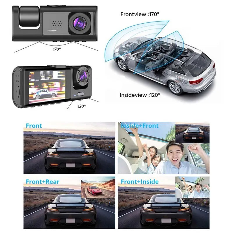 Dashcam med nattsyn og IR-teknologi Luvikno