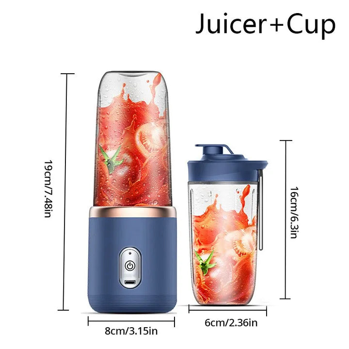 BlendMaster Portable – Elektrisk Juicepresse for Hjemmebruk Luvikno