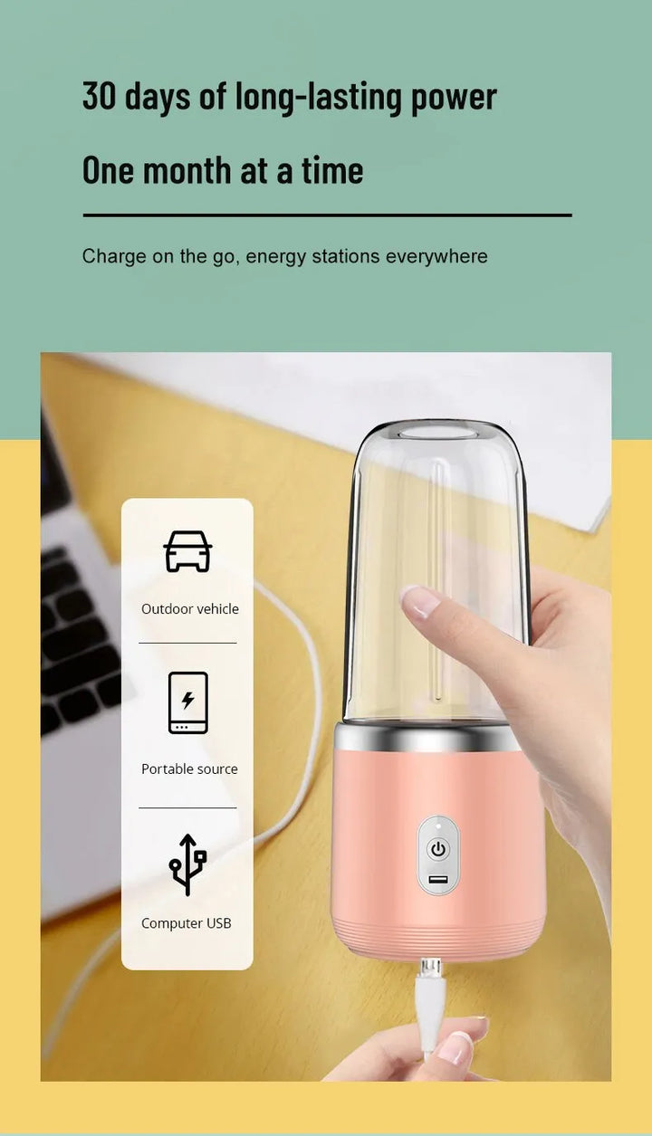 BlendMaster Portable – Elektrisk Juicepresse for Hjemmebruk Luvikno