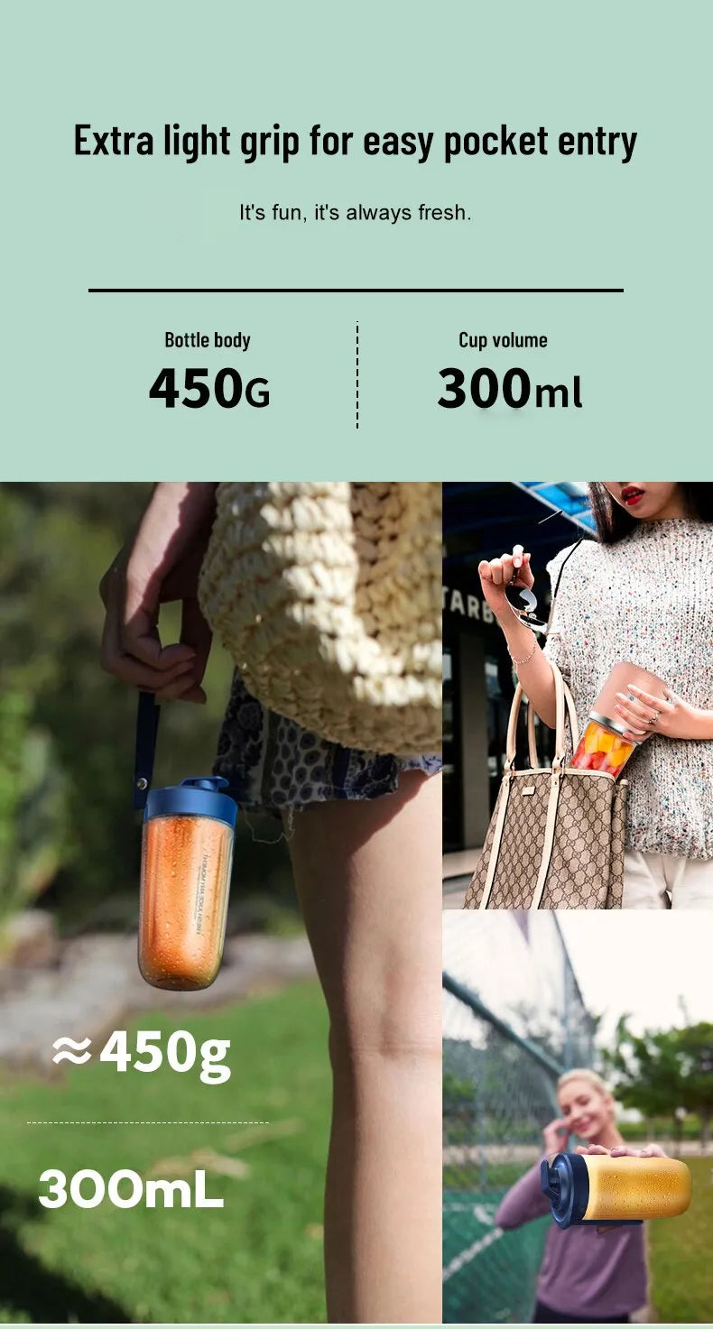 BlendMaster Portable – Elektrisk Juicepresse for Hjemmebruk Luvikno