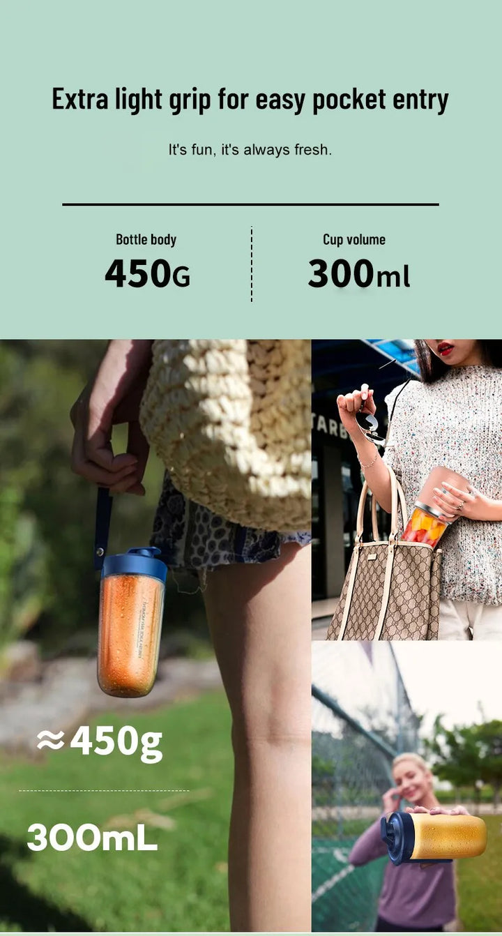 BlendMaster Portable – Elektrisk Juicepresse for Hjemmebruk Luvikno