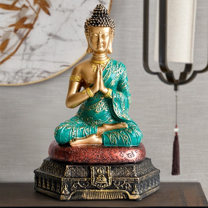 Mediterende Buddha Statue Luvikno