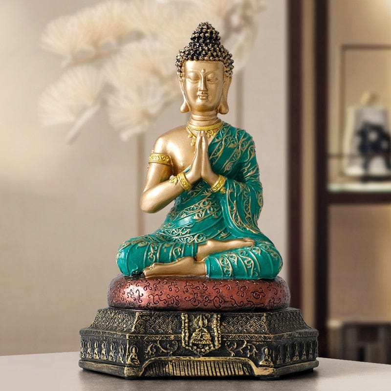 Mediterende Buddha Statue Luvikno