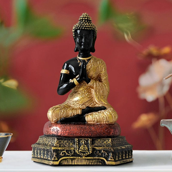 Mediterende Buddha Statue Luvikno