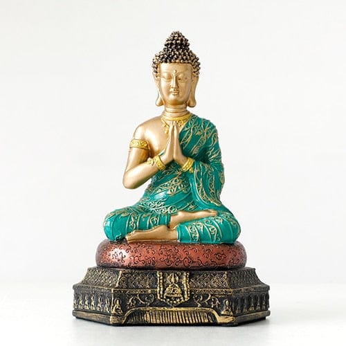 Mediterende Buddha Statue Luvikno