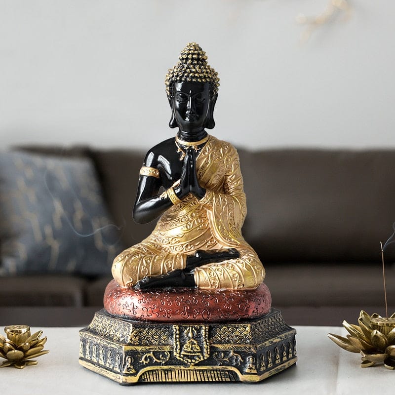 Mediterende Buddha Statue Luvikno