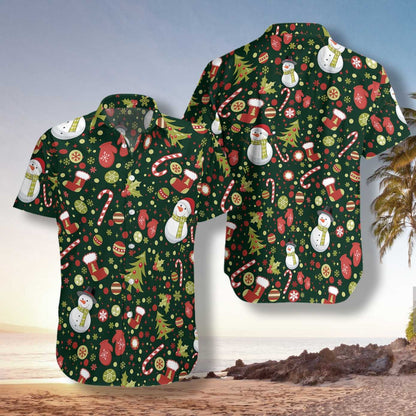 Luvik | Hyvää joulua Muster 7 Hawaiian paita