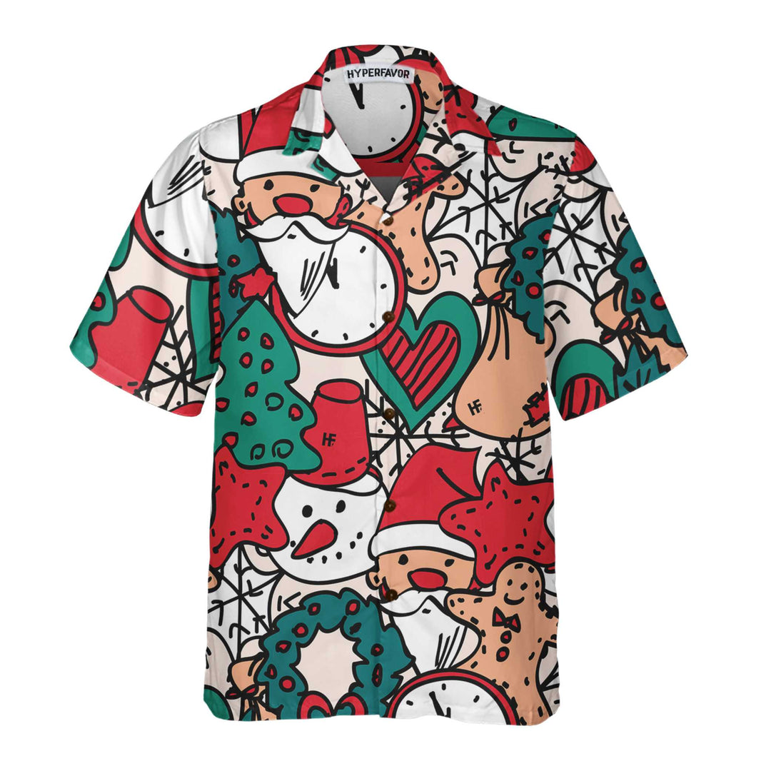 Luvik | God jul Y'all T-skjorte for menn Julehawaii-skjorte, den beste julegaven til menn