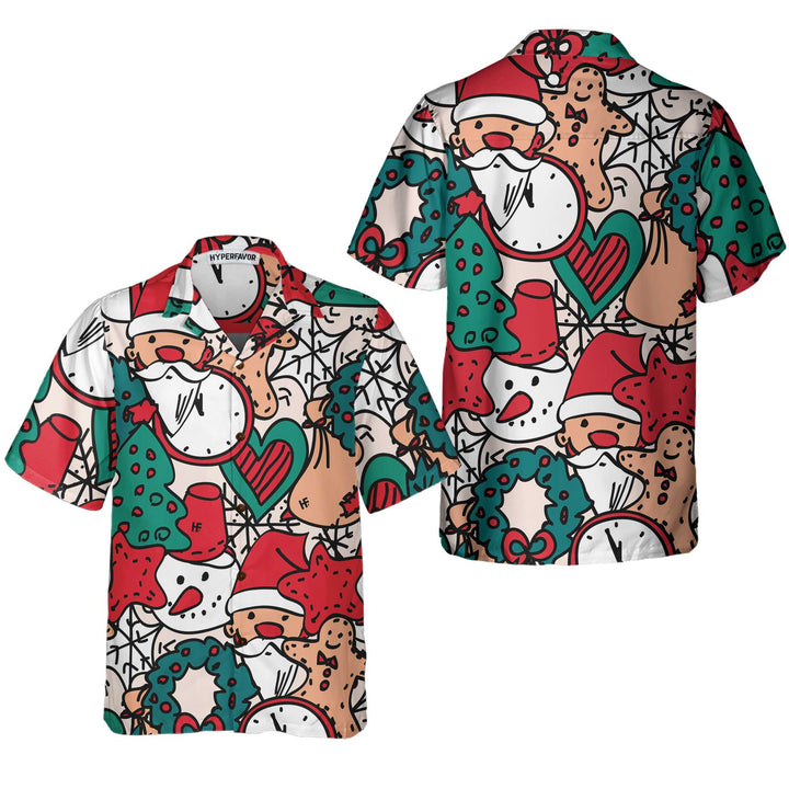 Luvik | God jul Y'all T-skjorte for menn Julehawaii-skjorte, den beste julegaven til menn