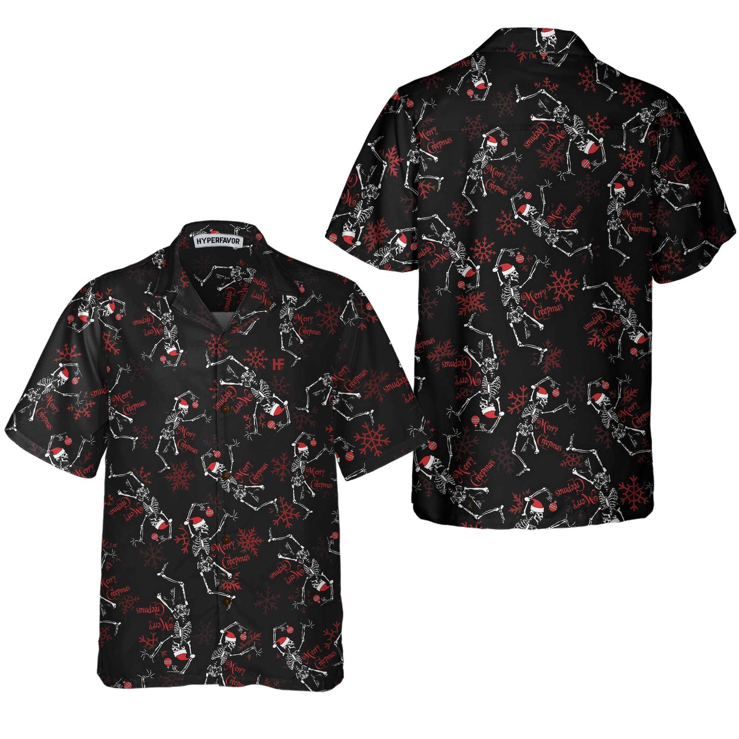 Luvik | Iloinen luurankoharmonia Christmas -paita, tanssiva luurankoinen joululahjaidea