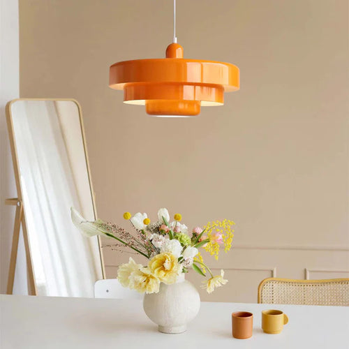 Single Head Bauhaus Iron Pendant Lamp | Luvikno