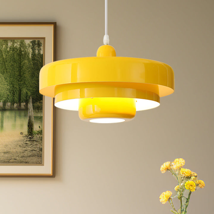 Single Head Bauhaus Iron Pendant Lamp | Luvikno