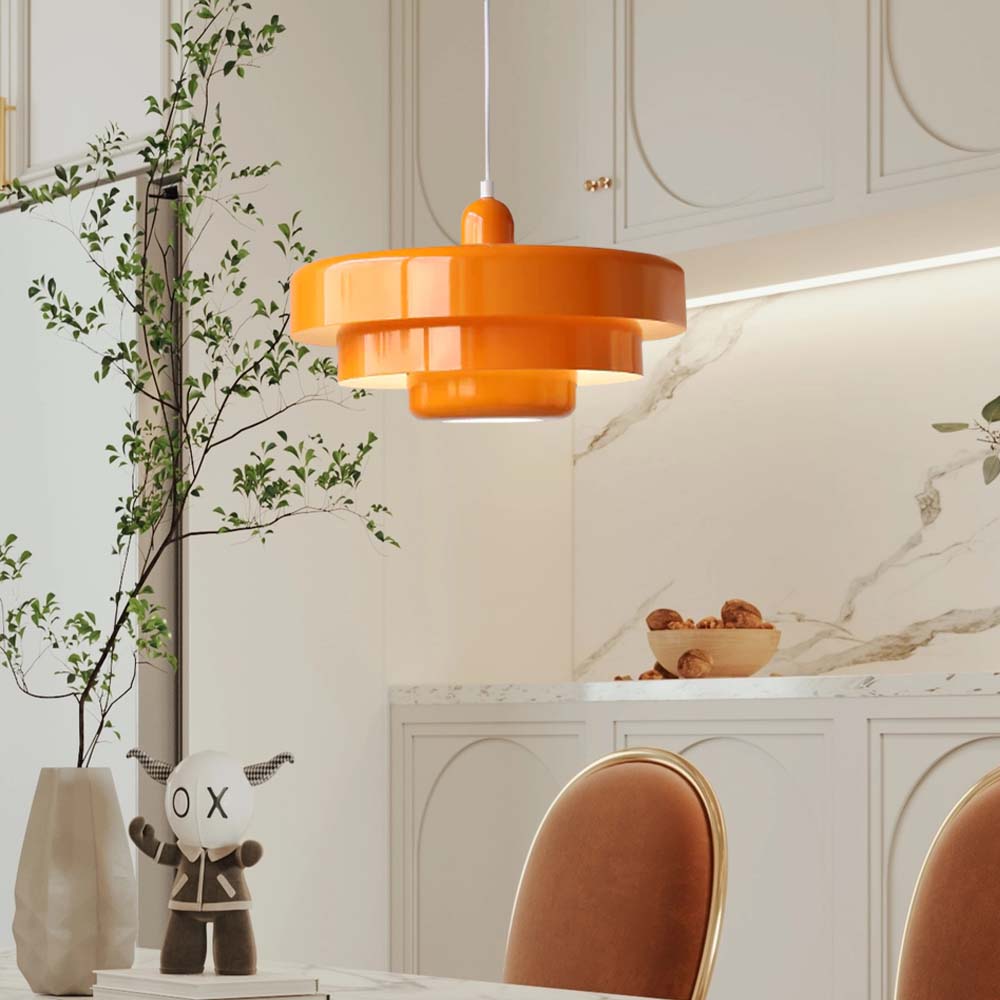 Single Head Bauhaus Iron Pendant Lamp | Luvikno