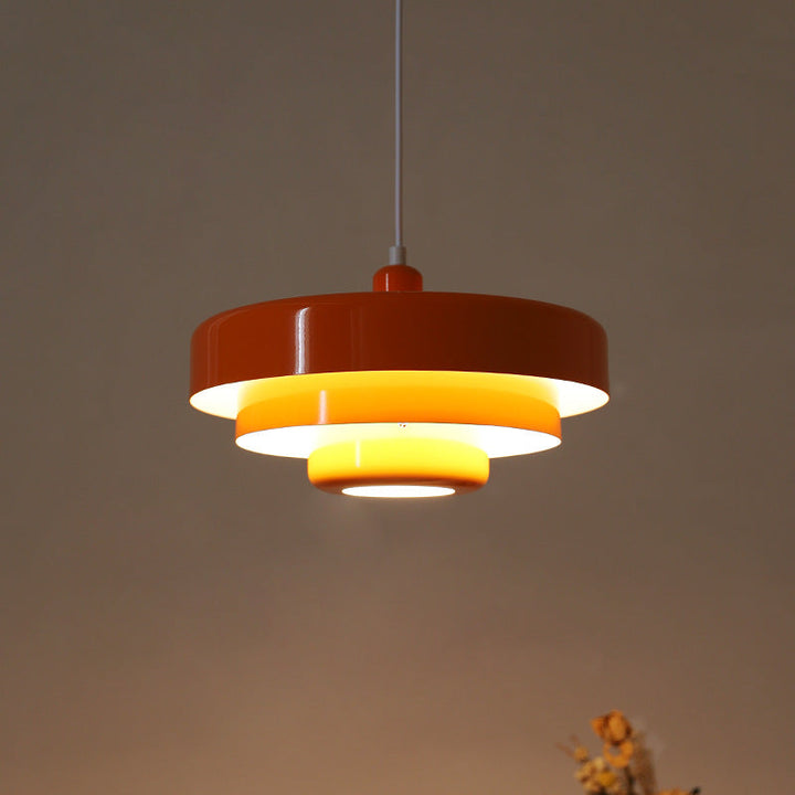 Single Head Bauhaus Iron Pendant Lamp | Luvikno