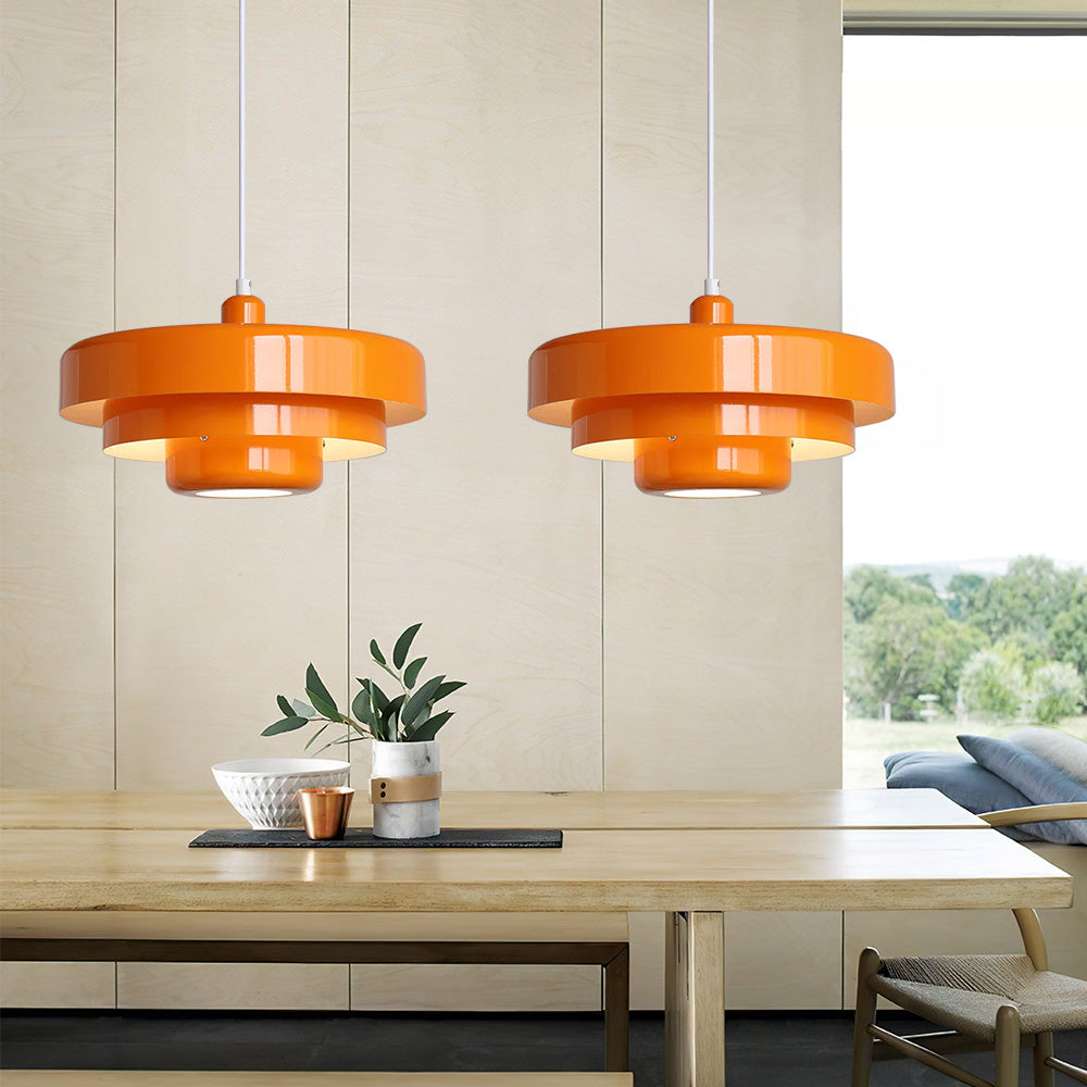 Single Head Bauhaus Iron Pendant Lamp | Luvikno