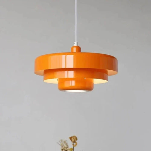Middelaldersk Skandinavisk Pendellampe - Retro Bauhaus Design | Varm LED Belysning | Luvikno