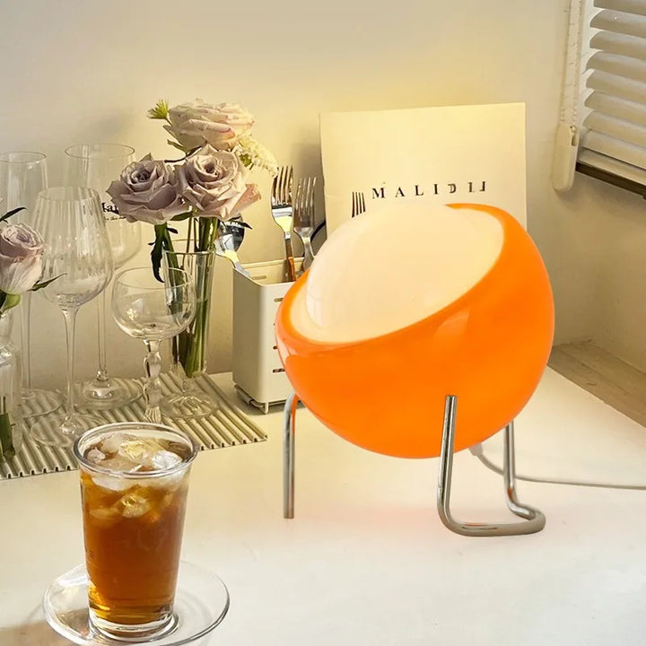 Medieval Glass Lamp – Kreativ Bordlampe i Nordisk Design for Oppholdsrom | Luvikno