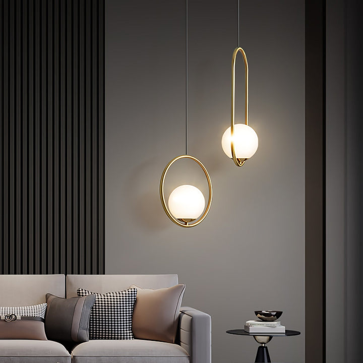 MiraGlow Moderne Pendellampe – Elegant Loftbelysning for en Koselig Atmosfære Luvikno