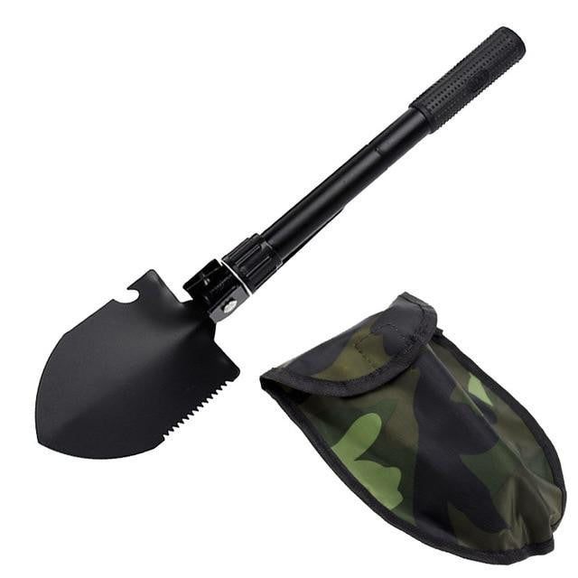 Taktisk militær sammenleggbart spade | Luvikno