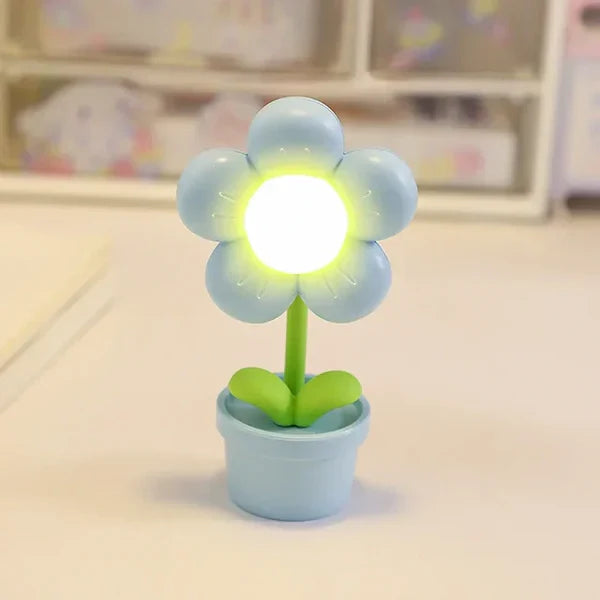 Liten Blomst Beroligende Bordlampe - BlossomGlow | Luvikno
