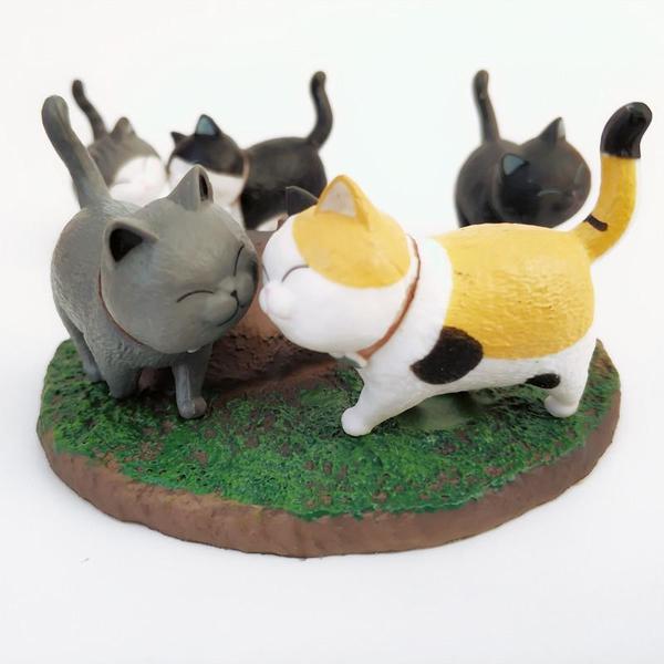 Mini Gåtur Katt Figurer | Luvikno