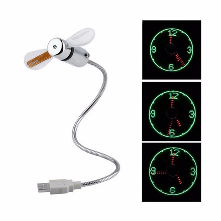 Mini USB Klokvifte | Luvikno