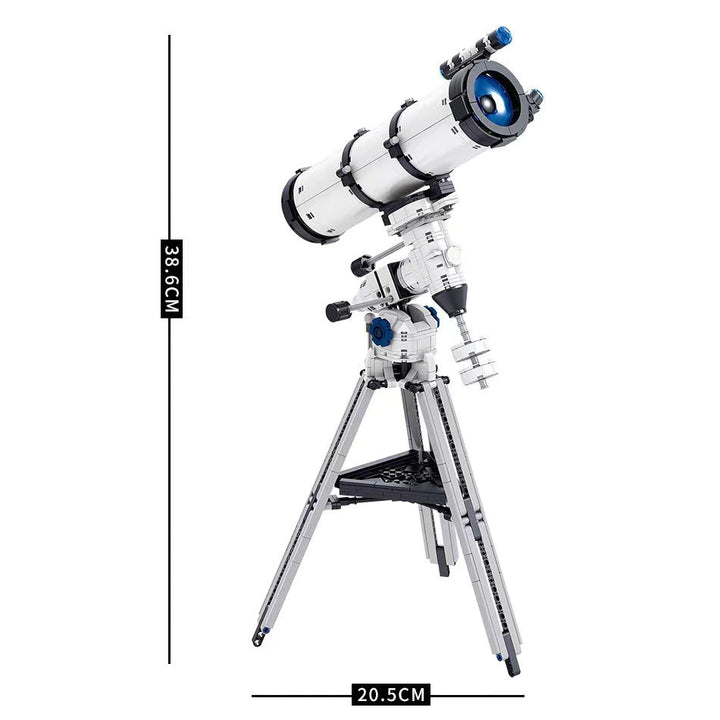 Mini astronomisk teleskop byggeklosser leketøy | Luvikno