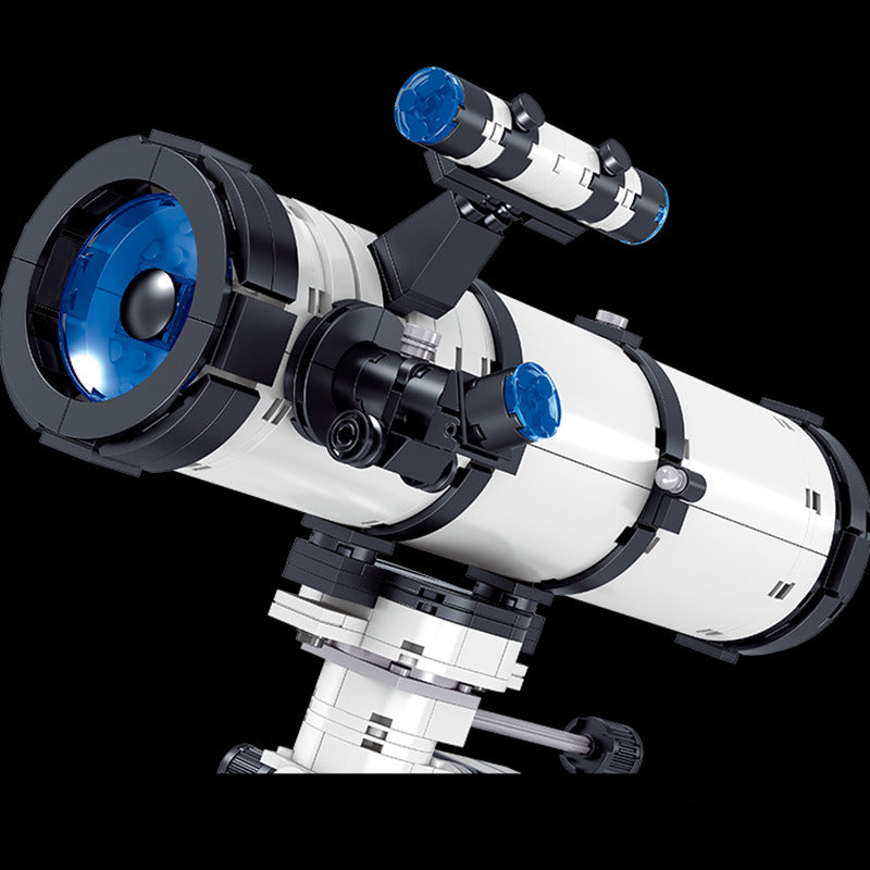 Mini astronomisk teleskop byggeklosser leketøy | Luvikno