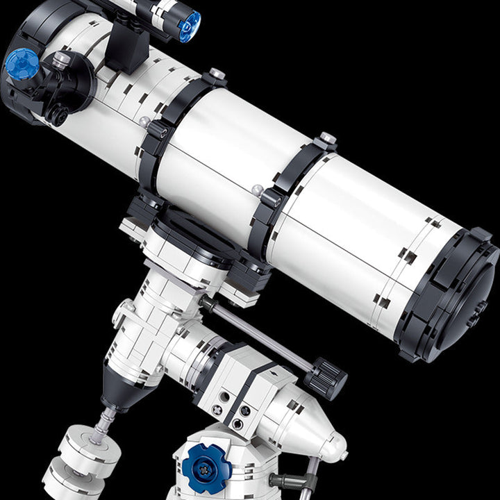 Mini astronomisk teleskop byggeklosser leketøy | Luvikno