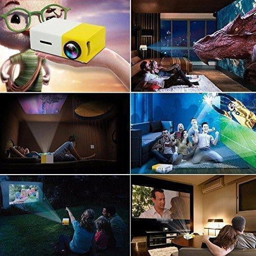 Mini LED Bærbar Prosjektor | Luvikno