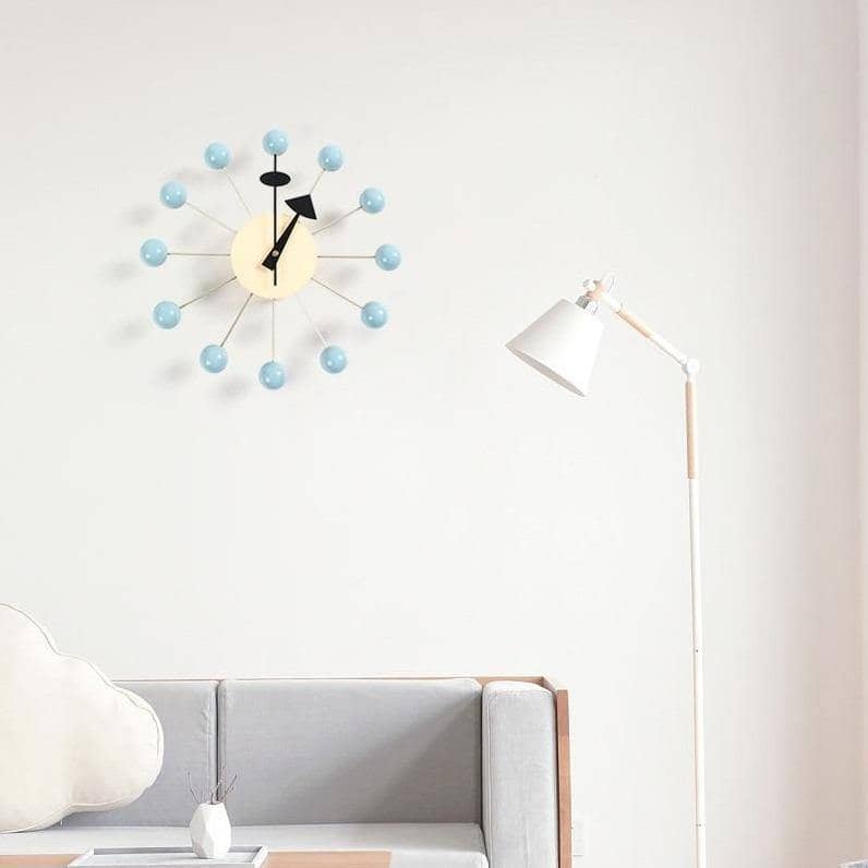 Moderne veggklokke 3D-design stille og minimalistisk 32 cm | Luvikno