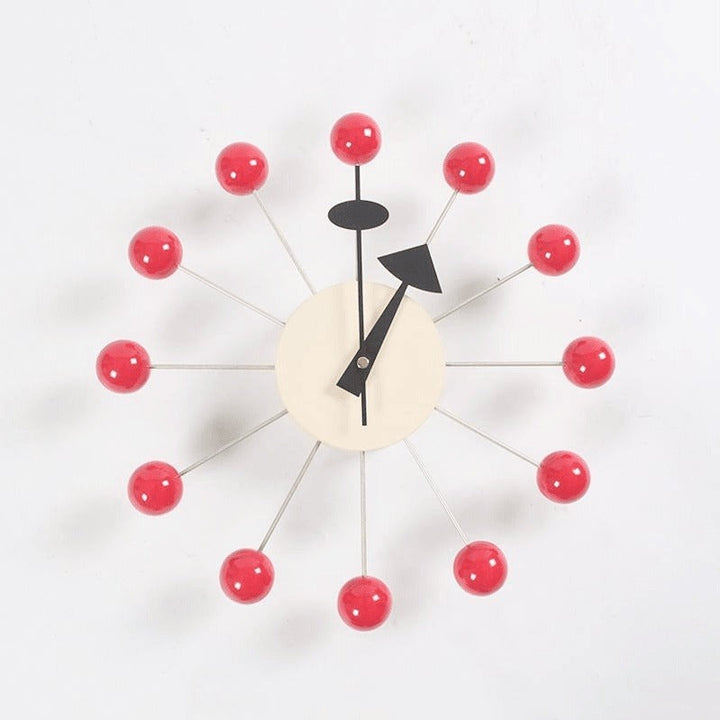 Moderne veggklokke 3D-design stille og minimalistisk 32 cm | Luvikno