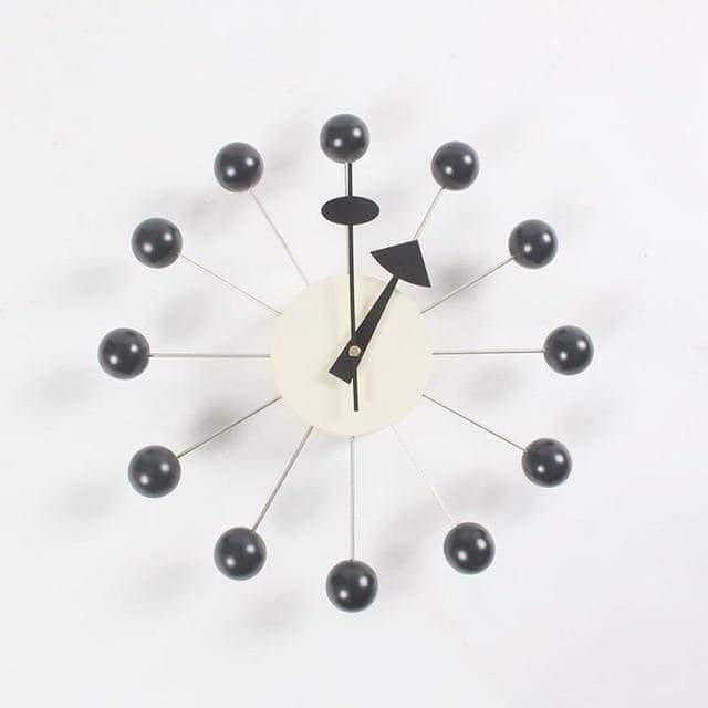 Moderne veggklokke 3D-design stille og minimalistisk 32 cm | Luvikno