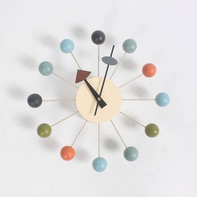Moderne veggklokke 3D-design stille og minimalistisk 32 cm | Luvikno