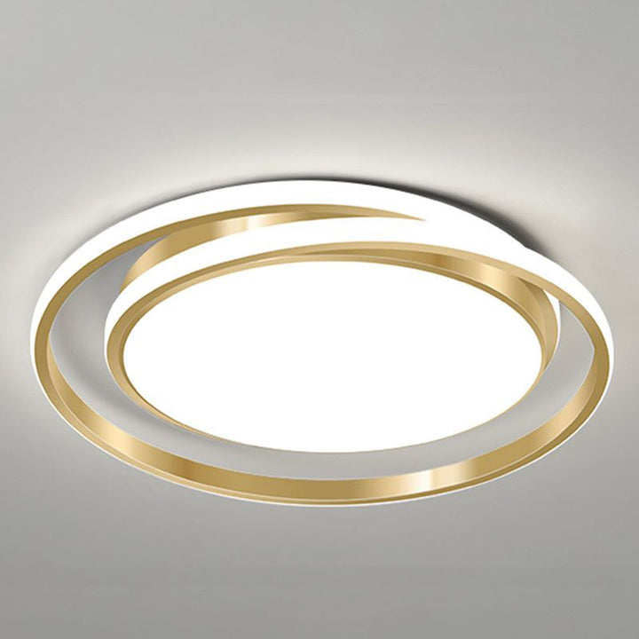 Minimalistisk LED Sirkulær Taklampe | Luvikno