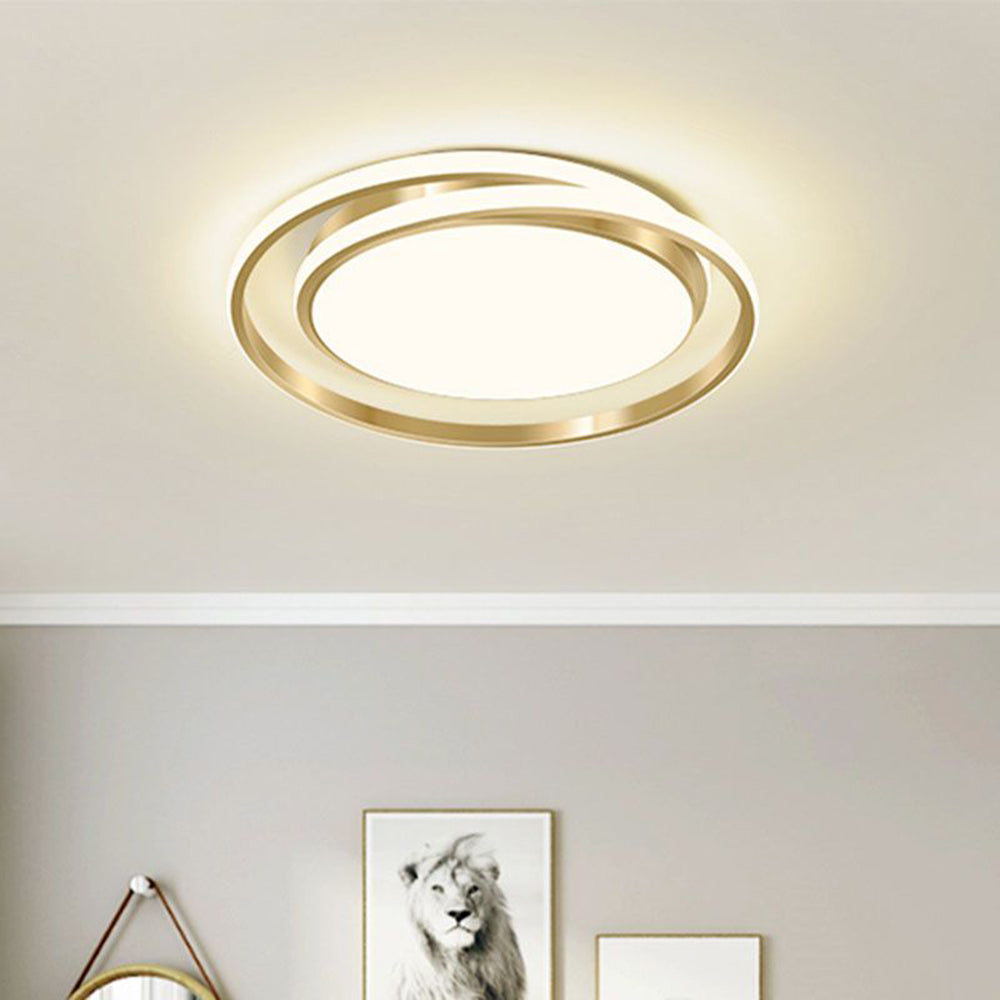 Minimalistisk LED Sirkulær Taklampe | Luvikno