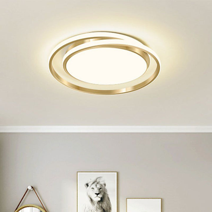 Minimalistisk LED Sirkulær Taklampe | Luvikno
