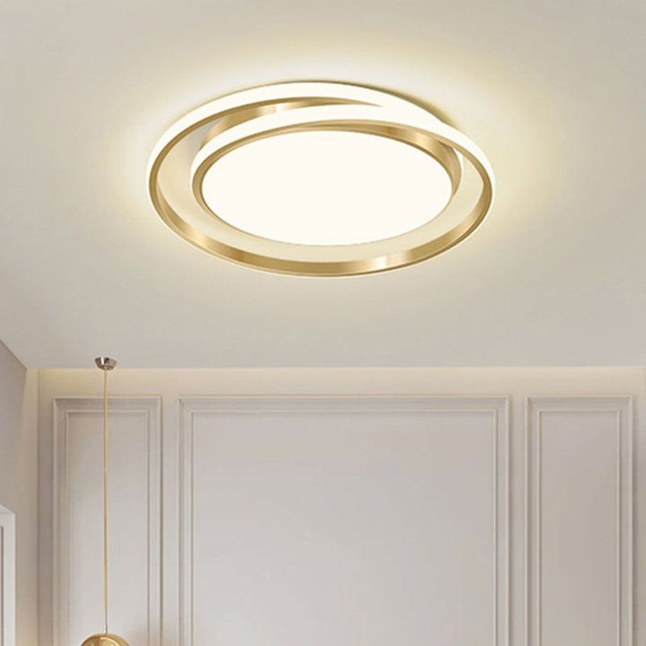 Minimalistisk LED Sirkulær Taklampe | Luvikno