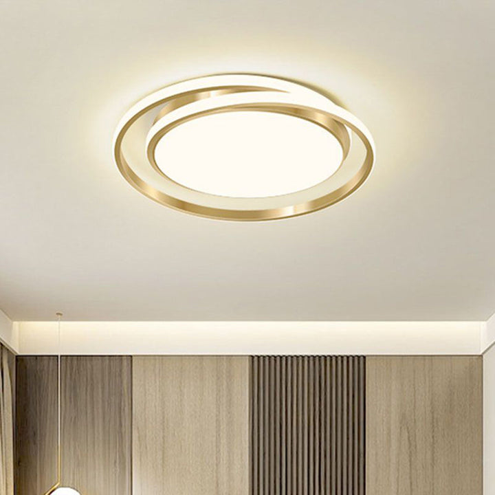 Minimalistisk LED Sirkulær Taklampe | Luvikno