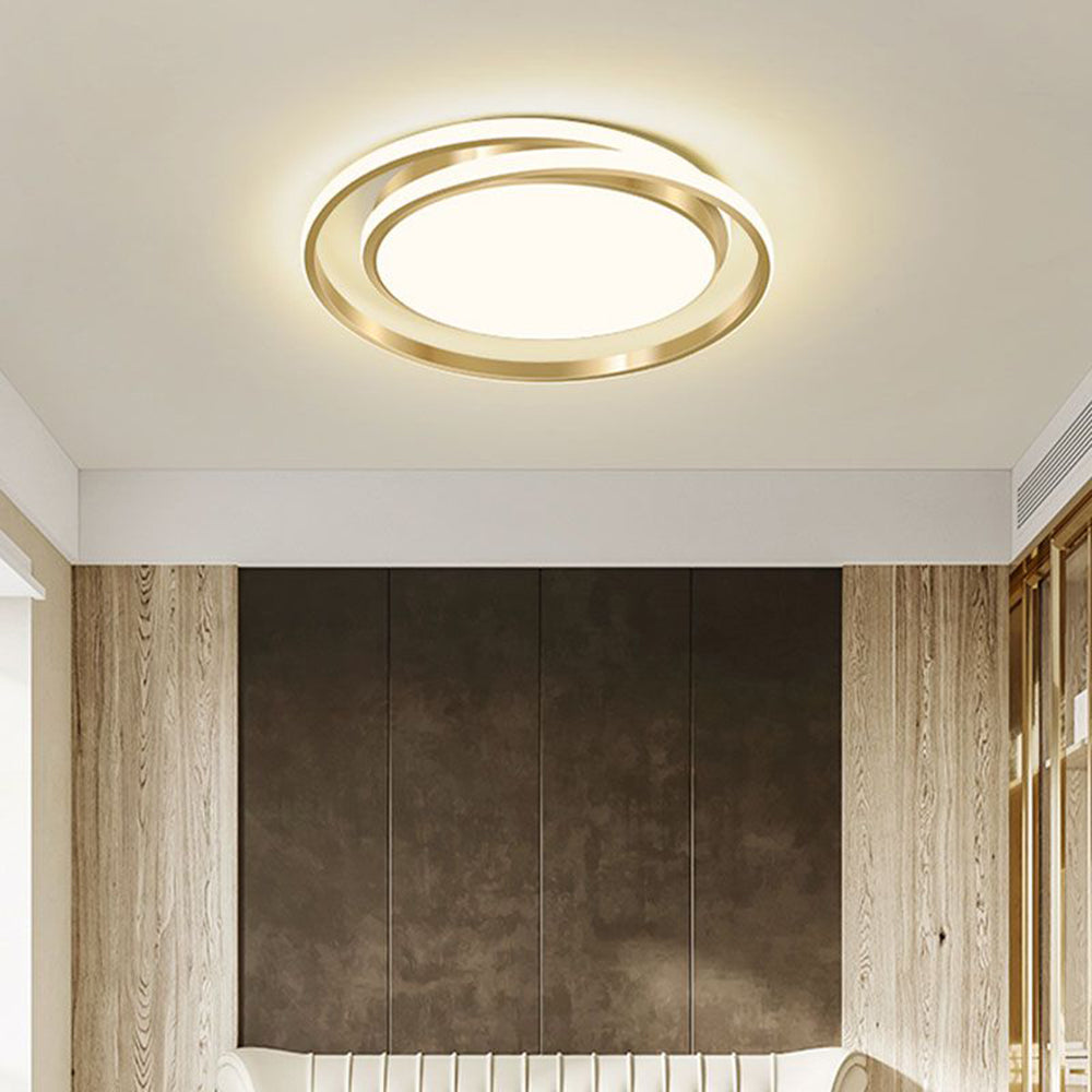 Minimalistisk LED Sirkulær Taklampe | Luvikno
