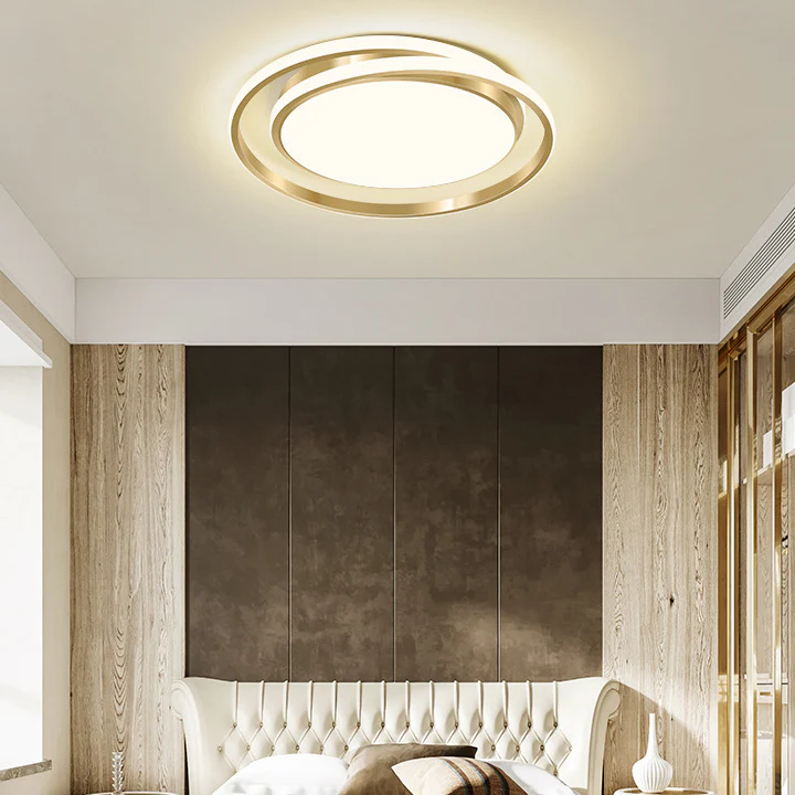 Minimalistisk LED Sirkulær Taklampe | Luvikno