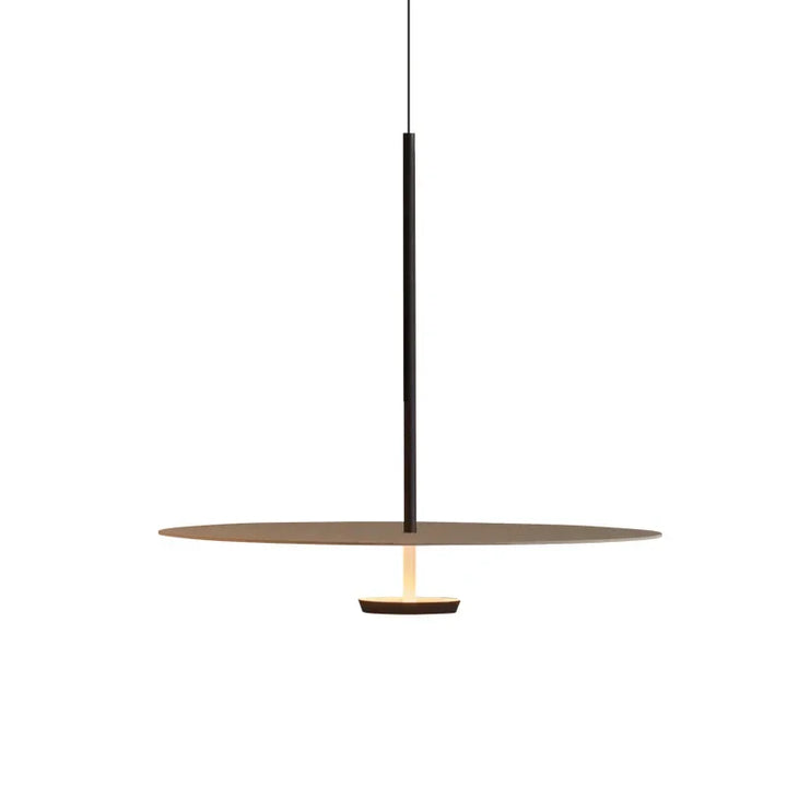 Minimalistisk Ring Pendellampe, Moderne LED Hængelampe til Spisestue & Kontor | Luvikno