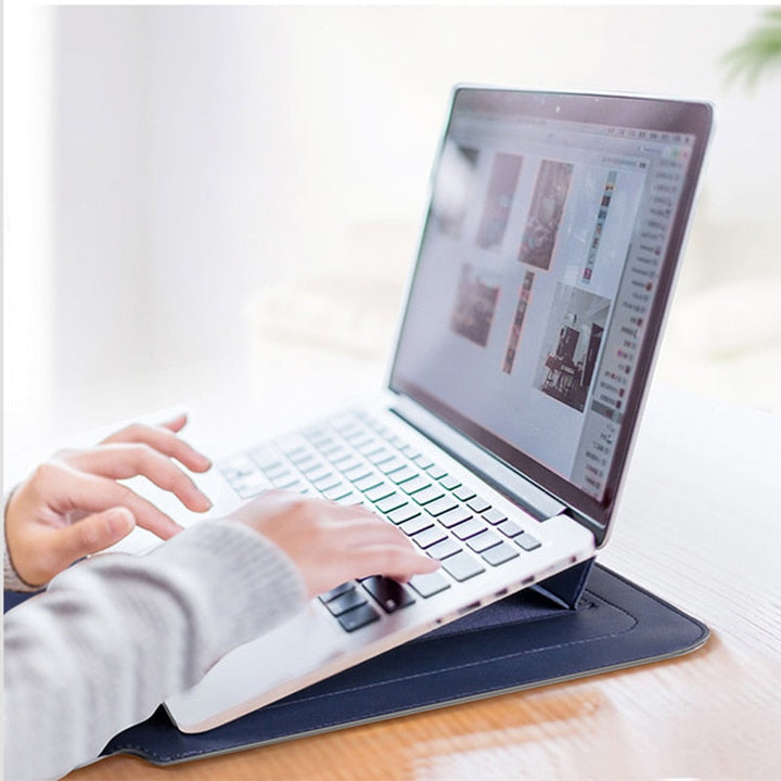 FlexiGuard Laptop sleeve | Vanntett, sjokksikker og multifunksjonell | Luvikno