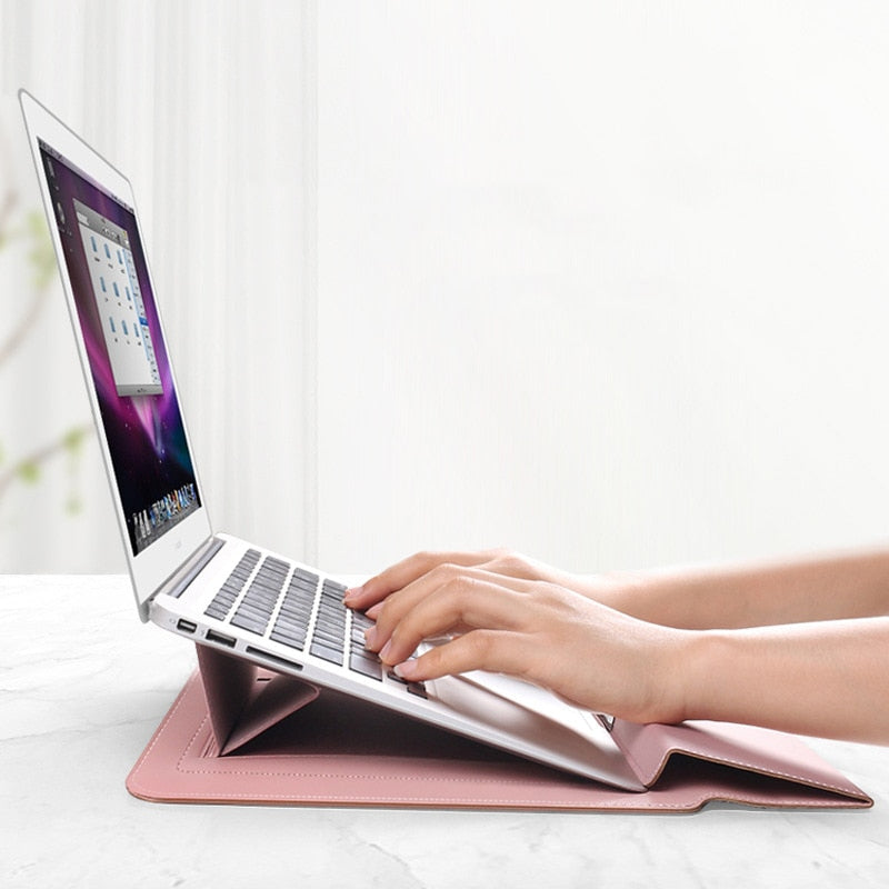 FlexiGuard Laptop sleeve | Vanntett, sjokksikker og multifunksjonell | Luvikno