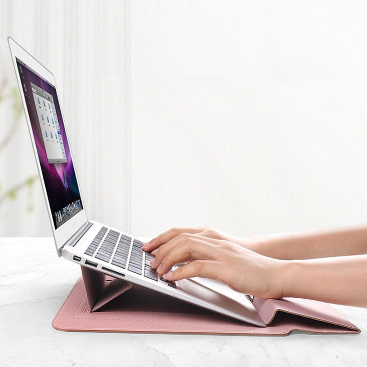 FlexiGuard Laptop sleeve | Vanntett, sjokksikker og multifunksjonell | Luvikno