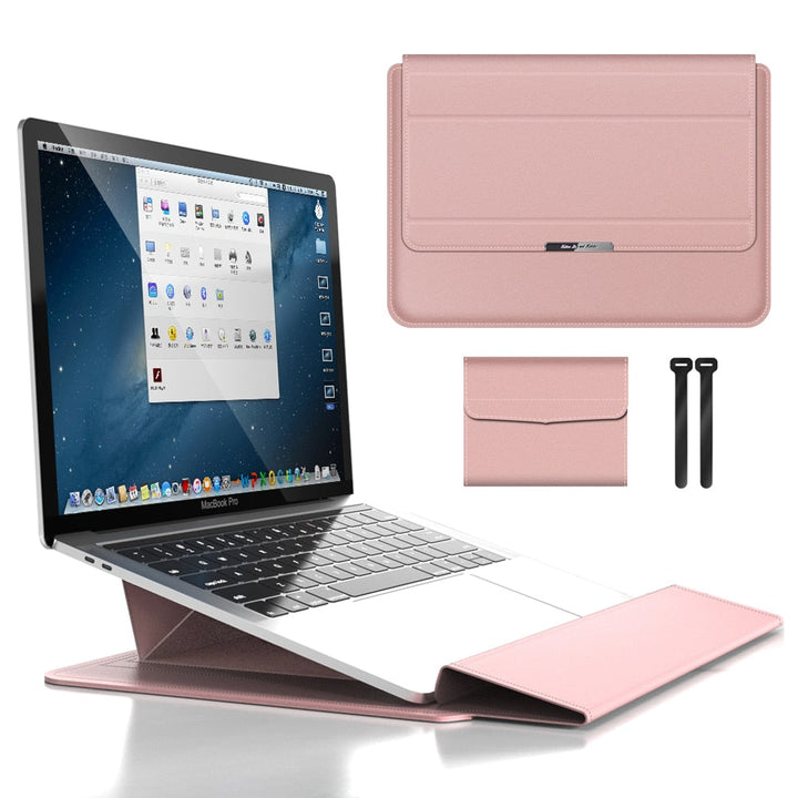 FlexiGuard Laptop sleeve | Vanntett, sjokksikker og multifunksjonell | Luvikno