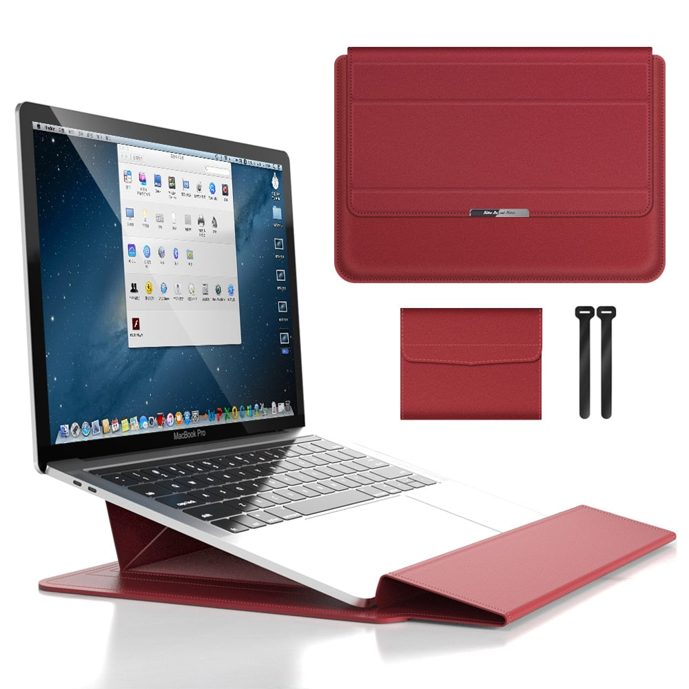 FlexiGuard Laptop sleeve | Vanntett, sjokksikker og multifunksjonell | Luvikno