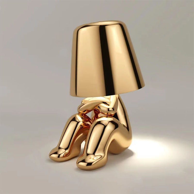 Bordlampe Moderne Oppladbar Akentlys Luvikno