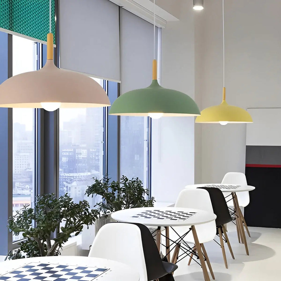 Luvikno | Skandinavisk Eleganse: Luksus Eike Taklampe med LED Belysning
