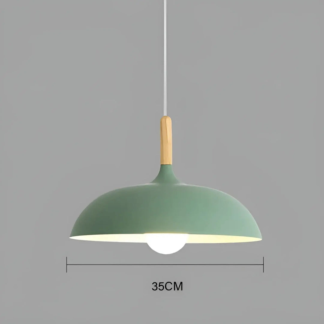 Luvikno | Skandinavisk Eleganse: Luksus Eike Taklampe med LED Belysning